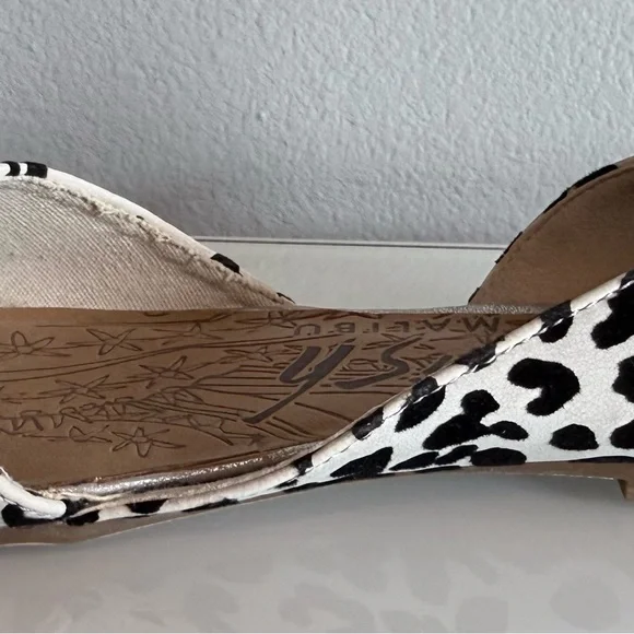 Malibu Blowfish Women's Leopard Print Flats - Picture 5 of 14